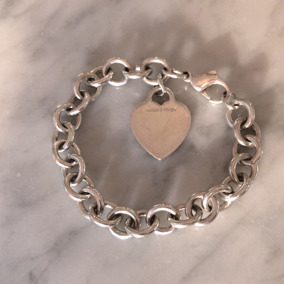 Tiffany & Co. Heart Tag Charm Bracelet - Picture 3 of 15